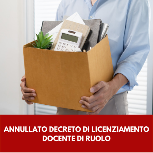 decreto licenziamento